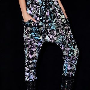 Cyber garden reflective joggers